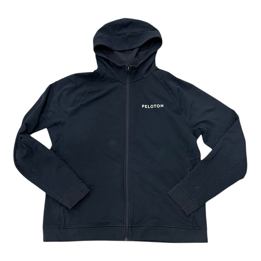 Lululemon x Peloton Black City Sweat Full Zip Hoodie Sweatshirt XXL